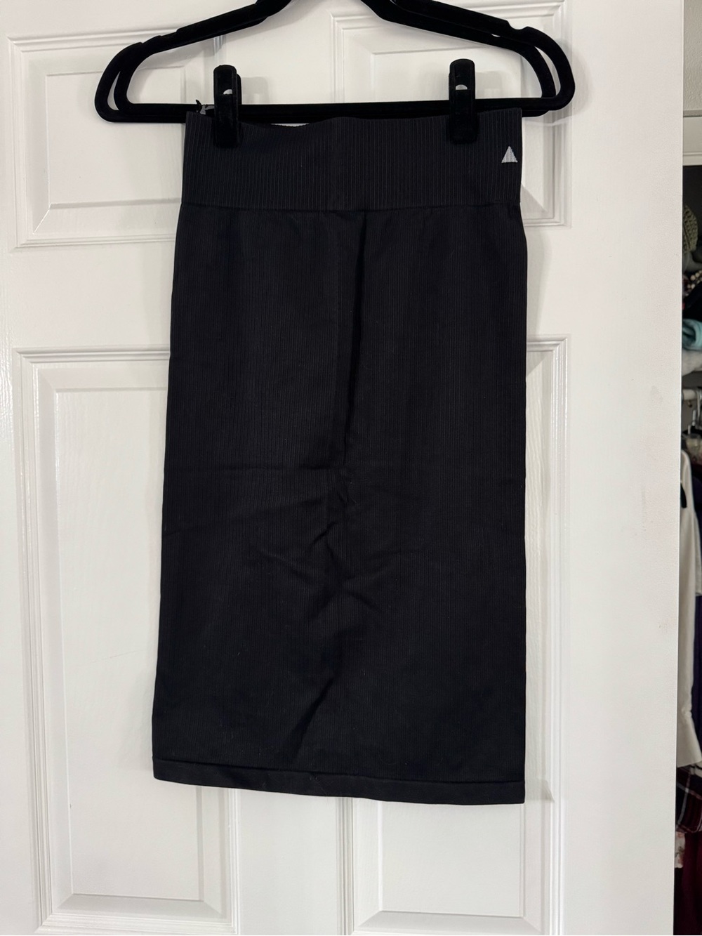 Vitality Womens black pencil skirt